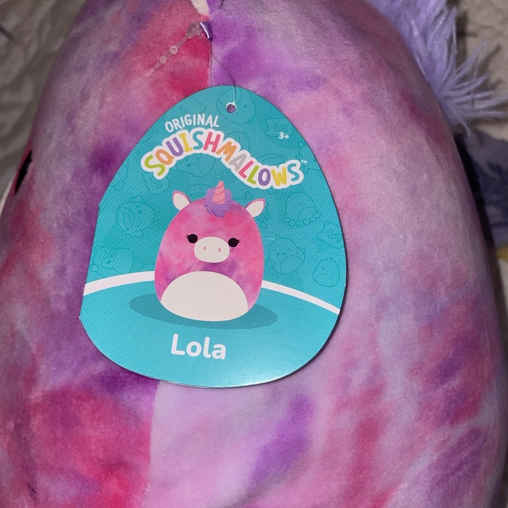 💎🦄➿ULTRA RARE➿Lola Squishmallow BNWT - Picture 2 of 9